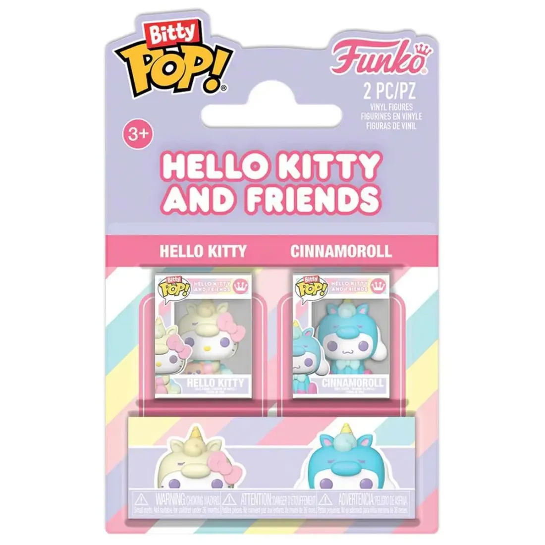 Набор Funko Bitty POP! Hello Kitty & Friends Hello Kitty+Cinnamoroll 2шт 88928