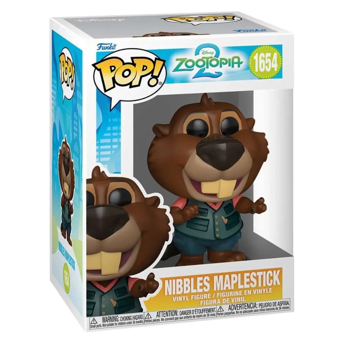 Фигурка Funko POP! Disney Zootopia 2 Nibbles Maplestick (1654) 86636