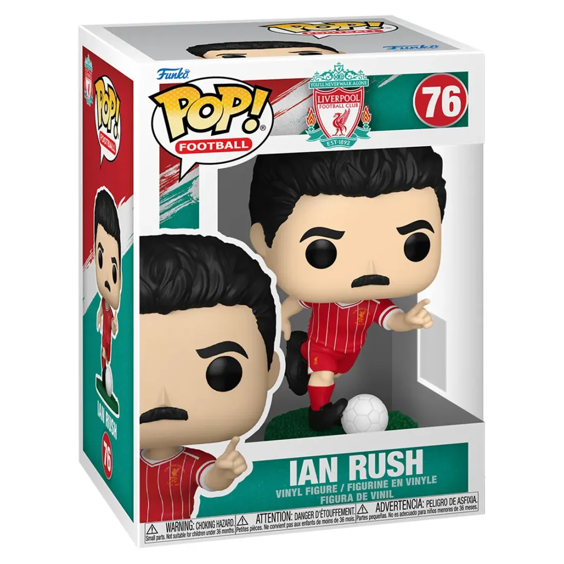 Фигурка Funko POP! Football Liverpool Ian Rush (76) 89367
