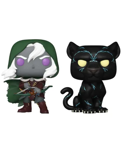 Фигурка Funko POP! Games D&D S2 Drizzt and Guenhwyvar 2PK 83721