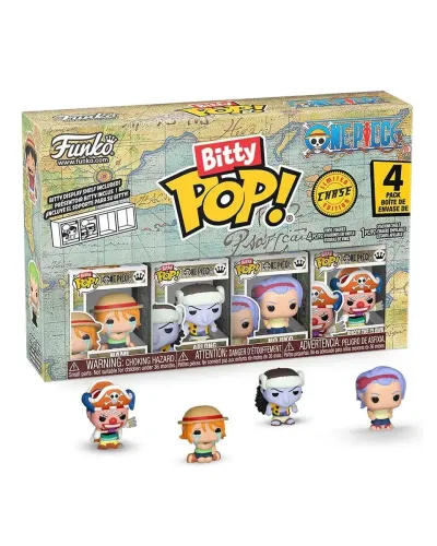 Набор Funko Bitty POP! One Piece Nami+Arlong+Nojiko+Chase (1 of 4) 4шт 86893