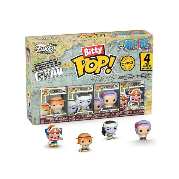 Набор Funko Bitty POP! One Piece Nami+Arlong+Nojiko+Chase (1 of 4) 4шт 86893