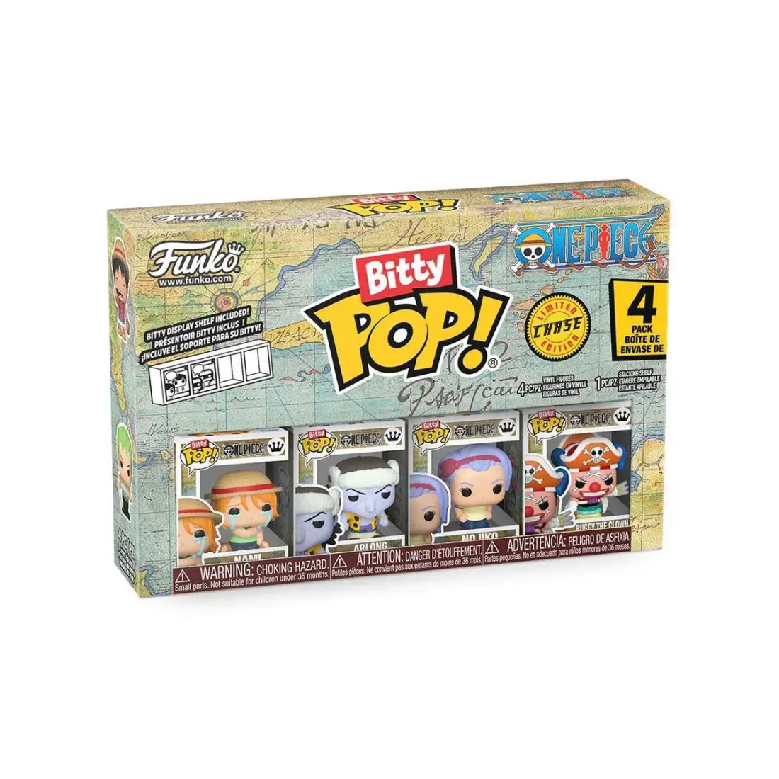 Набор Funko Bitty POP! One Piece Nami+Arlong+Nojiko+Chase (1 of 4) 4шт 86893