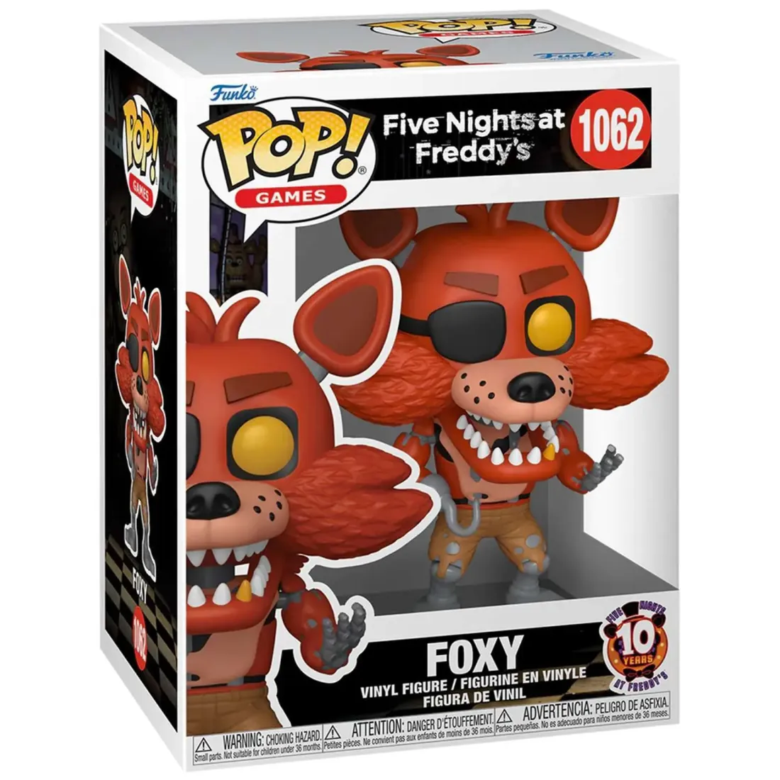 Фигурка Funko POP! Games FNAF 10th Foxy (1062) 87115