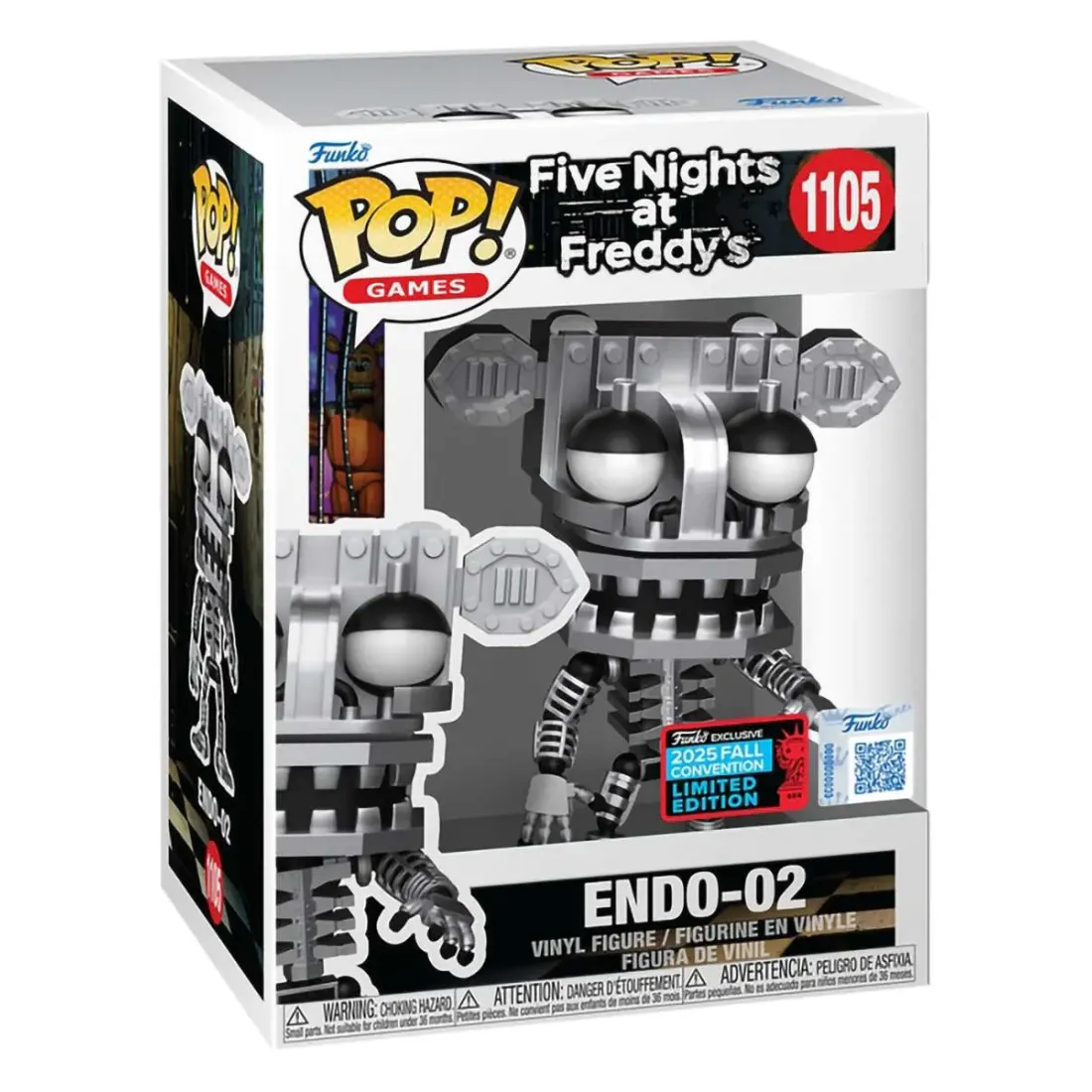 Фигурка Funko POP! Games FNAF Endo-02 NYCC25 (Exc) (1105) 87255