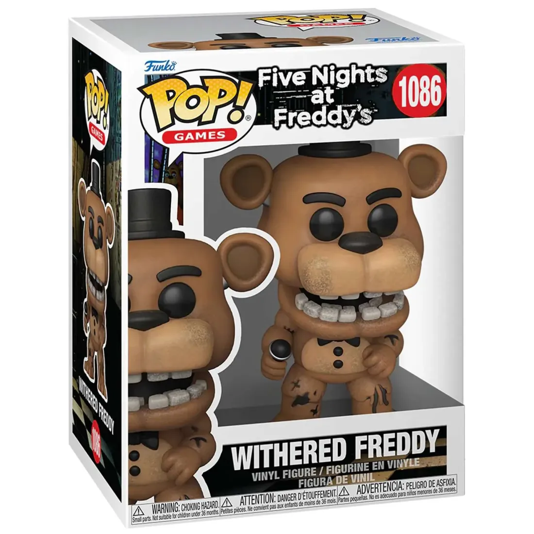 Фигурка Funko POP! Games FNAF Withered Freddy (1086) 83867