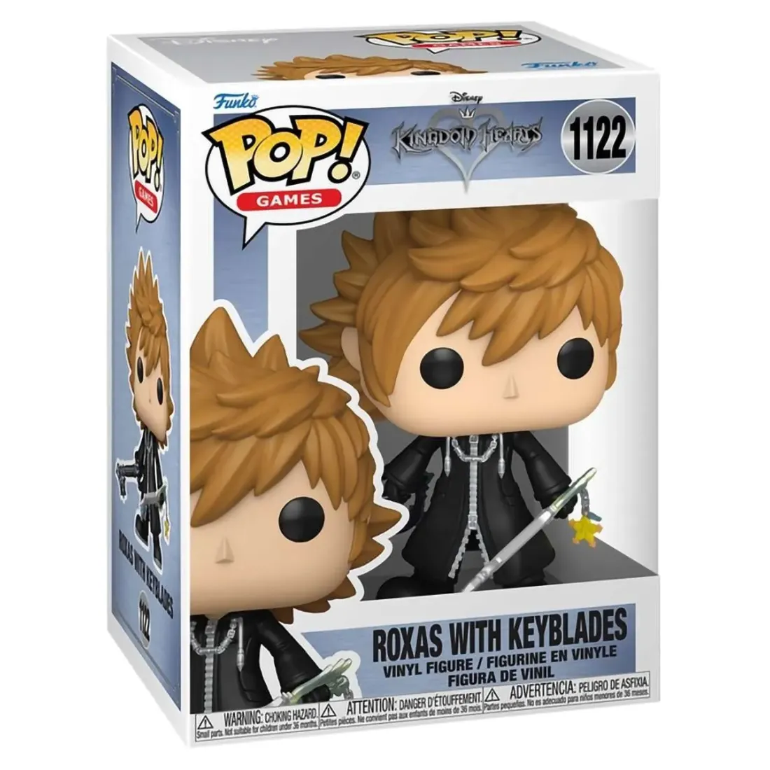 Фигурка Funko POP! Games Kingdom Hearts Roxas with Keyblades (1122) 88167