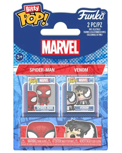 Набор Funko Bitty POP! Spider-Man Spider-Man & Venom 2шт 88939