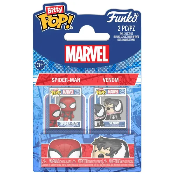 Набор Funko Bitty POP! Spider-Man Spider-Man & Venom 2шт 88939