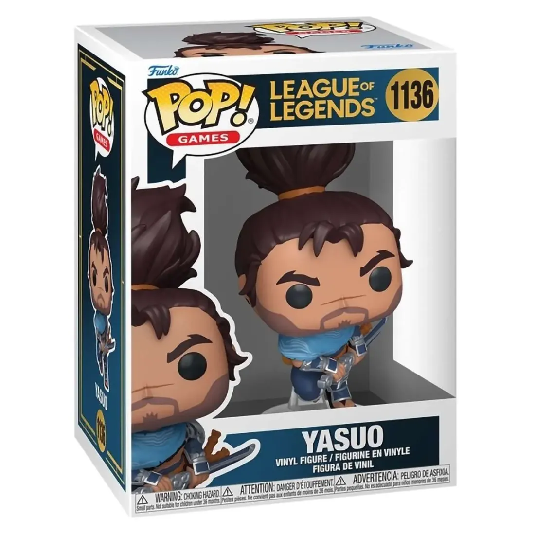 Фигурка Funko POP! Games League of Legends Yasuo (1136) 86112