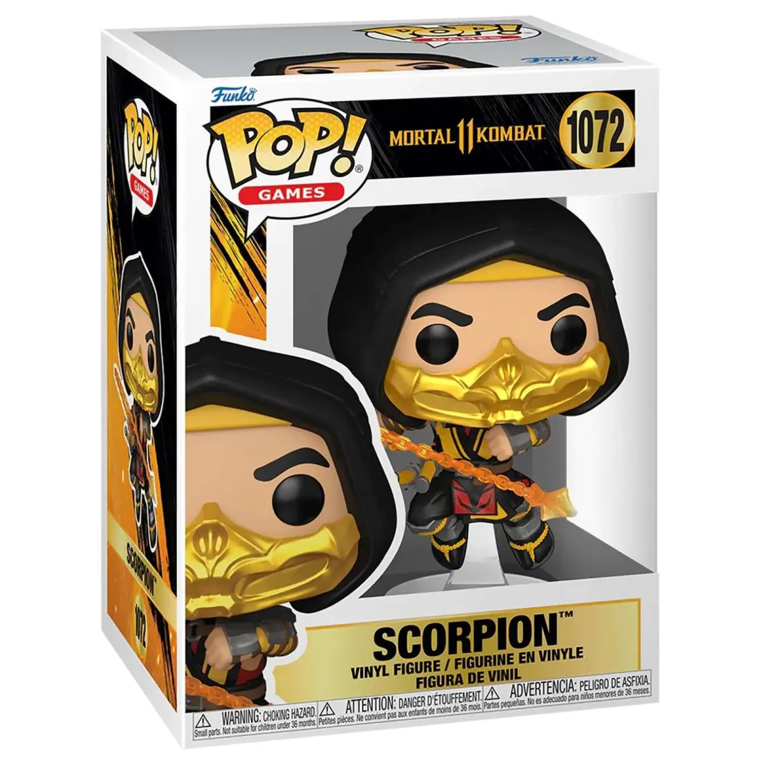 Фигурка Funko POP! Games Mortal Kombat 11 Fatality Scorpion (1072) 80305