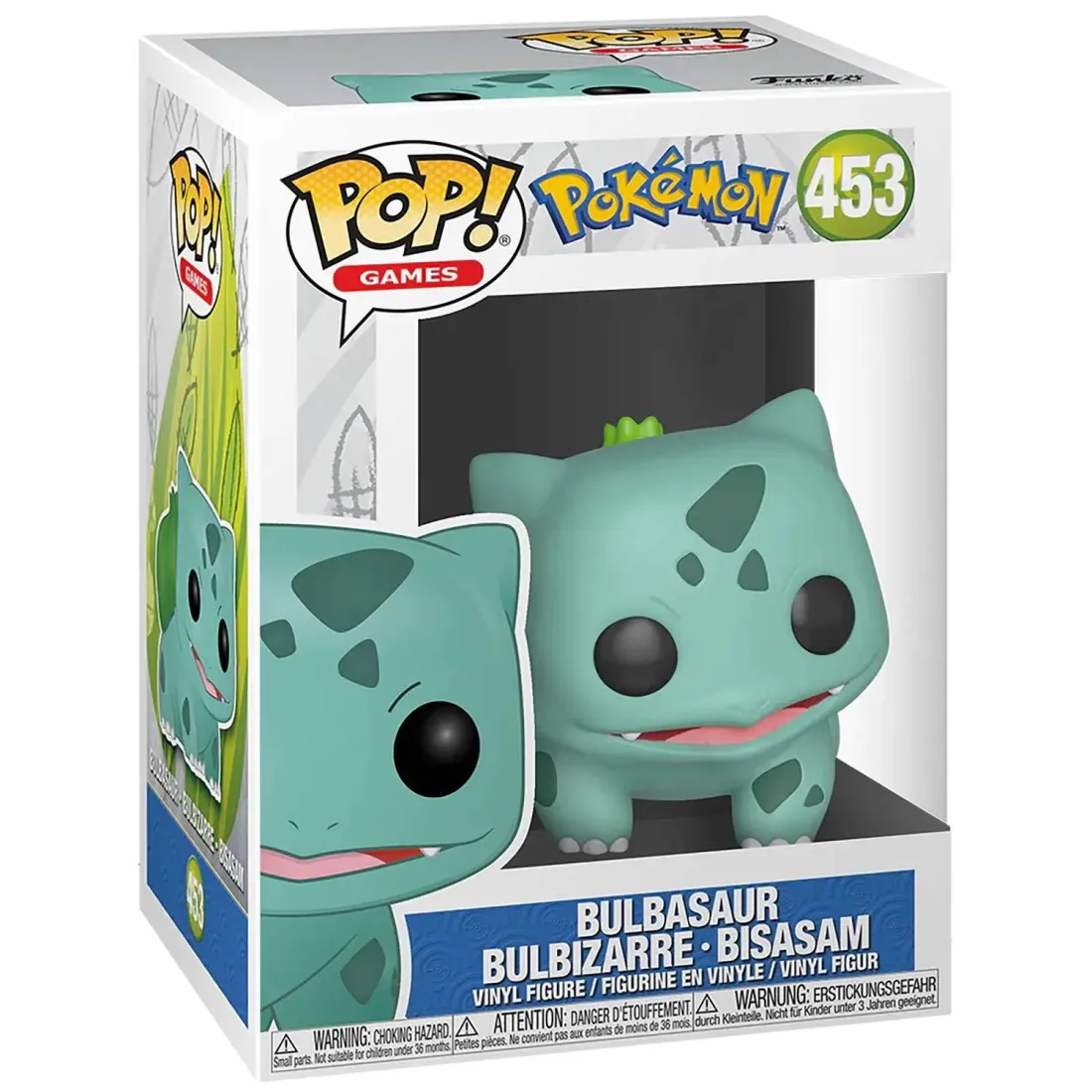 Фигурка Funko POP! Games Pokemon Bulbasaur (EMEA) (453) 50404
