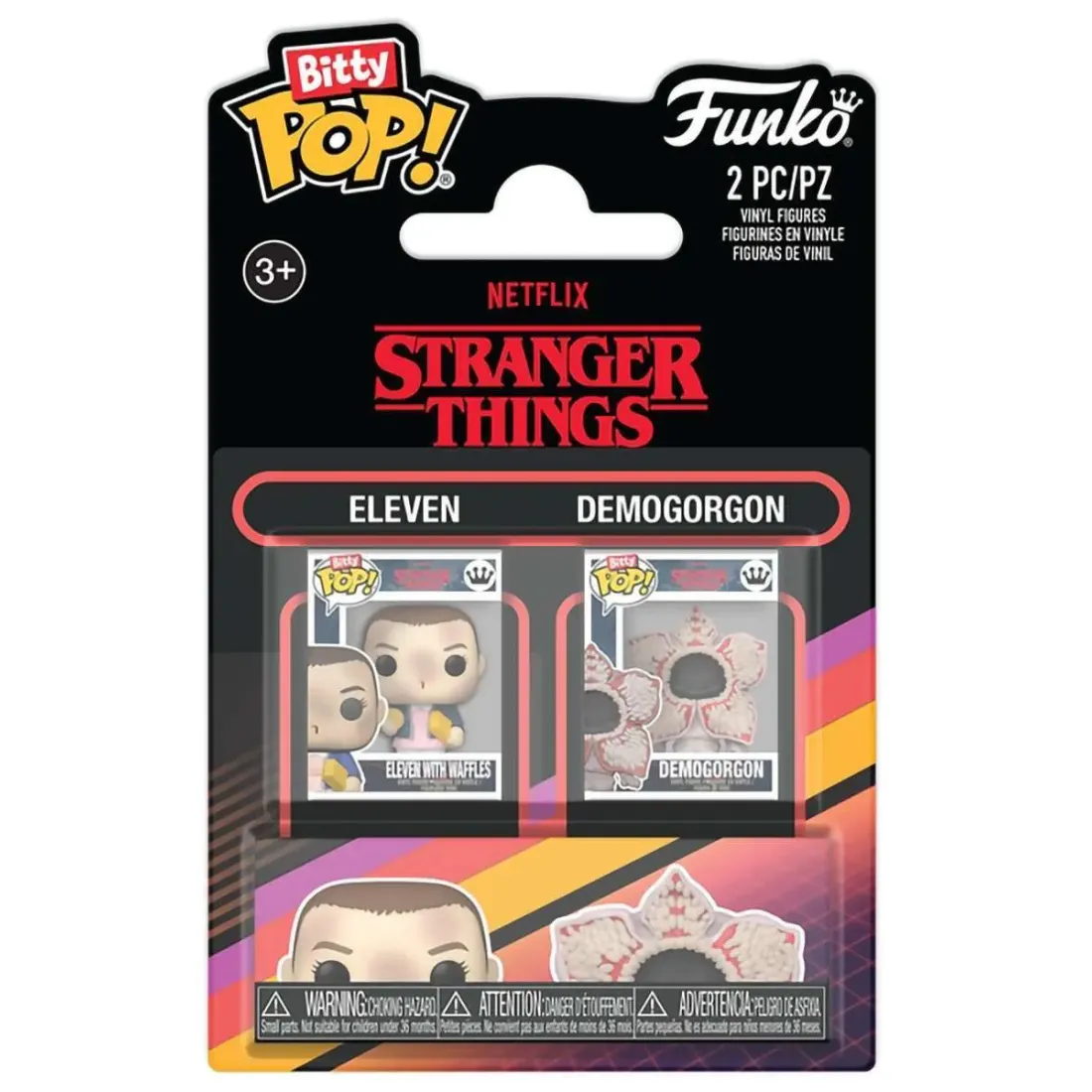 Набор Funko Bitty POP! Stranger Things S1 Eleven+Demogorgon 2шт 88937