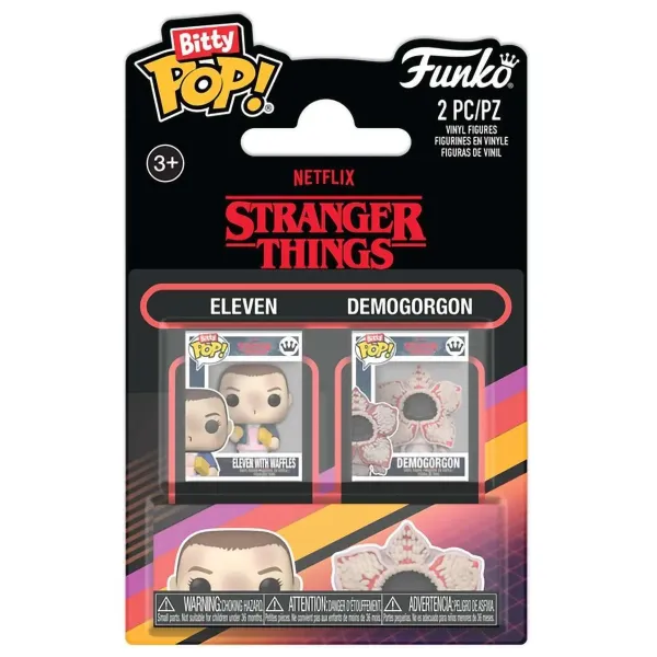 Набор Funko Bitty POP! Stranger Things S1 Eleven+Demogorgon 2шт 88937