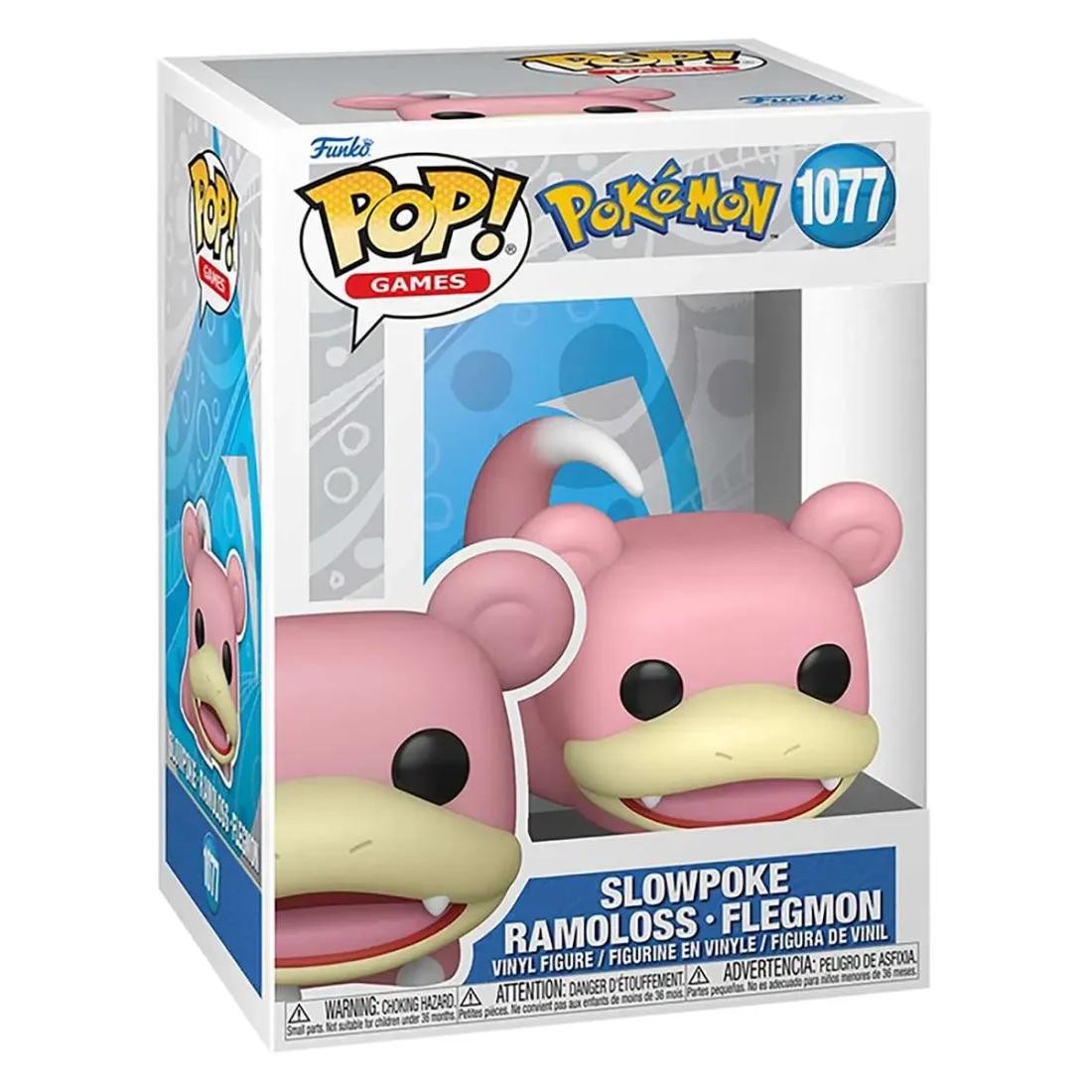 Фигурка Funko POP! Games Pokemon Slowpoke (1077) 86363