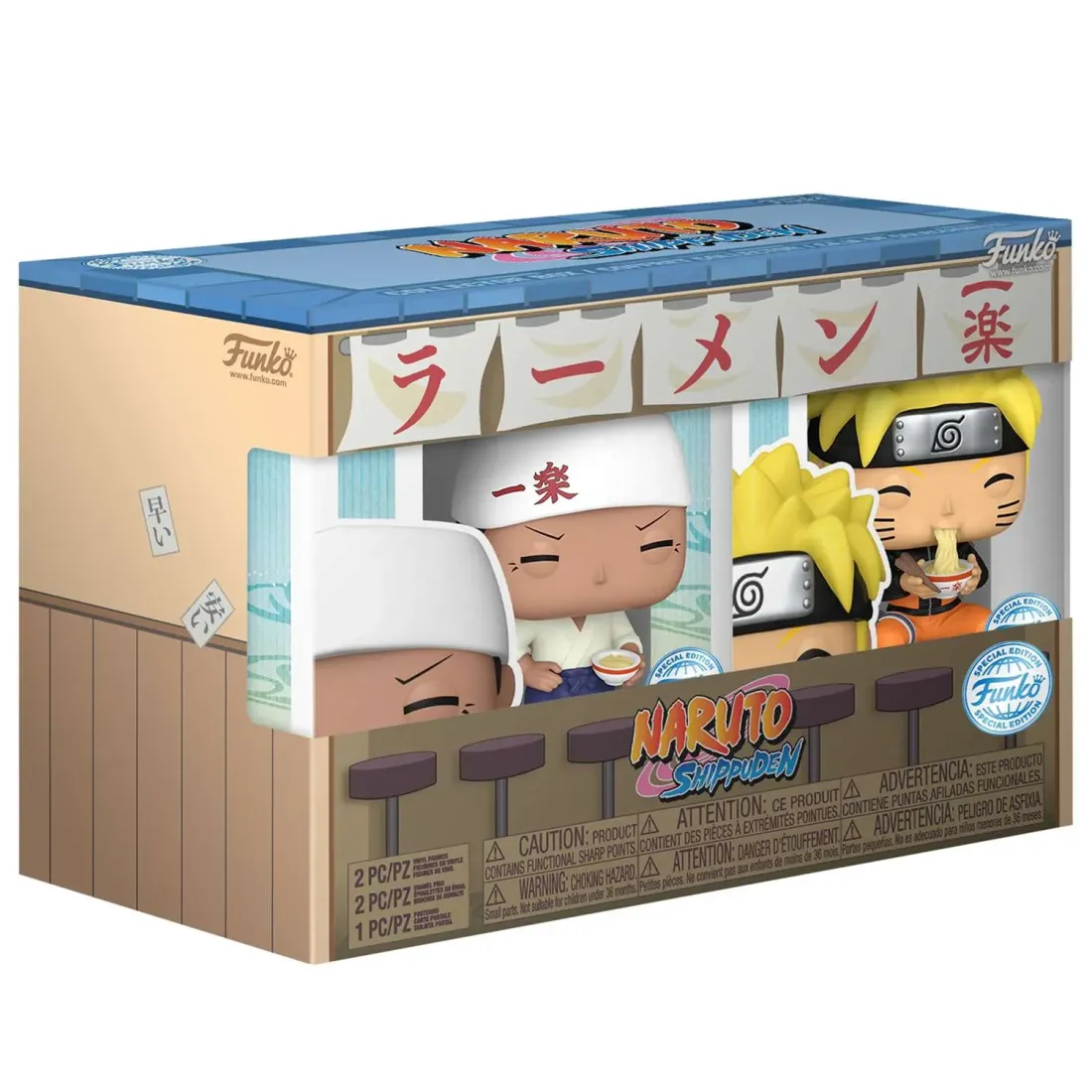 Набор Funko Collector Box Naruto Shippuden (2 фигурки+2 значка+открытка) (Exc) 82844