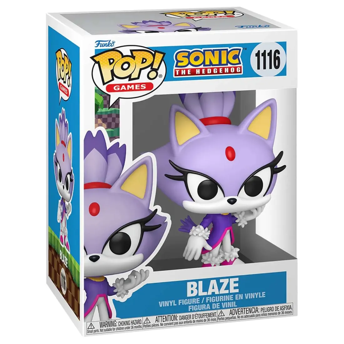 Фигурка Funko POP! Games Sonic the Hedgehog Blaze the Cat (1116) 86104