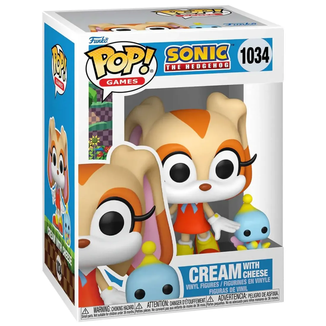 Фигурка Funko POP! Games Sonic the Hedgehog Cream w/Cheese (1034) 80307