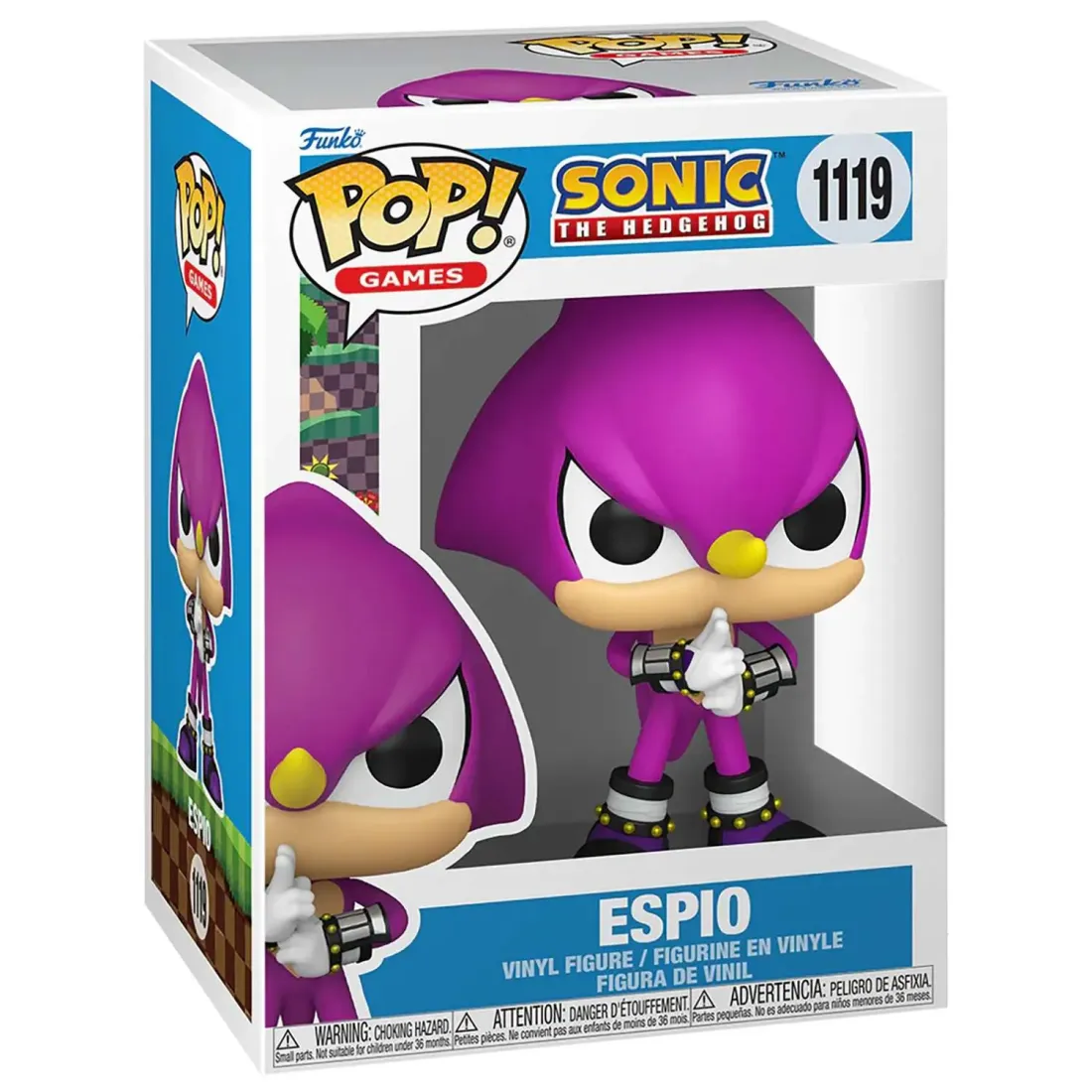 Фигурка Funko POP! Games Sonic the Hedgehog Espio the Chameleon (1119) 88395