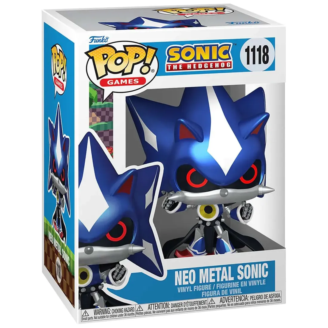 Фигурка Funko POP! Games Sonic the Hedgehog Neo Metal Sonic (MT) (1118) 86106