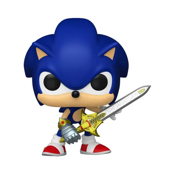 Фигурка Funko POP! Games Sonic The Hedgehog Sonic with Caliburn NYCC25 (Exc) (1106) 88130