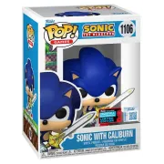 Фигурка Funko POP! Games Sonic The Hedgehog Sonic with Caliburn NYCC25 (Exc) (1106) 88130