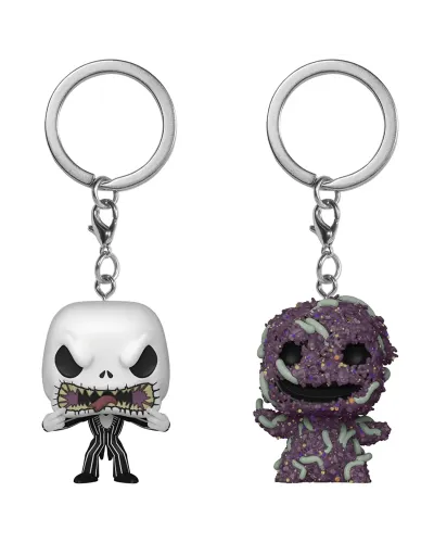 Набор брелоков Funko Pocket POP! Disney TNBC Jack Skellington & Oogie Boogie 2шт 82402