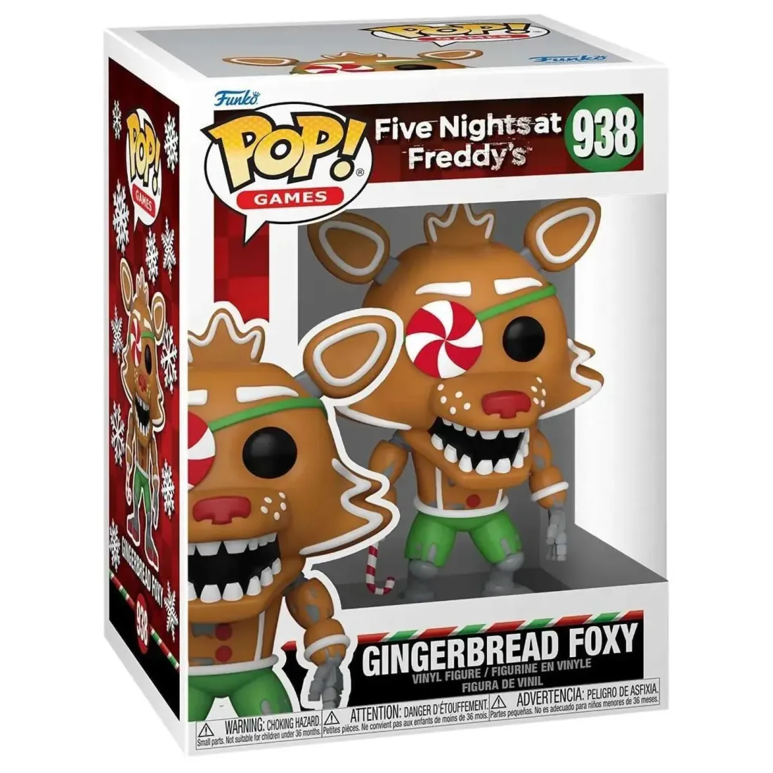 Фигурка Funko POP! Games FNAF Gingerbread Foxy (938) 72487