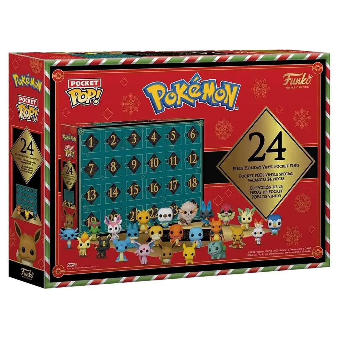 Набор подарочный Funko Advent Calendar Pokemon 2024 (Pkt POP) 24 фигурки 70937