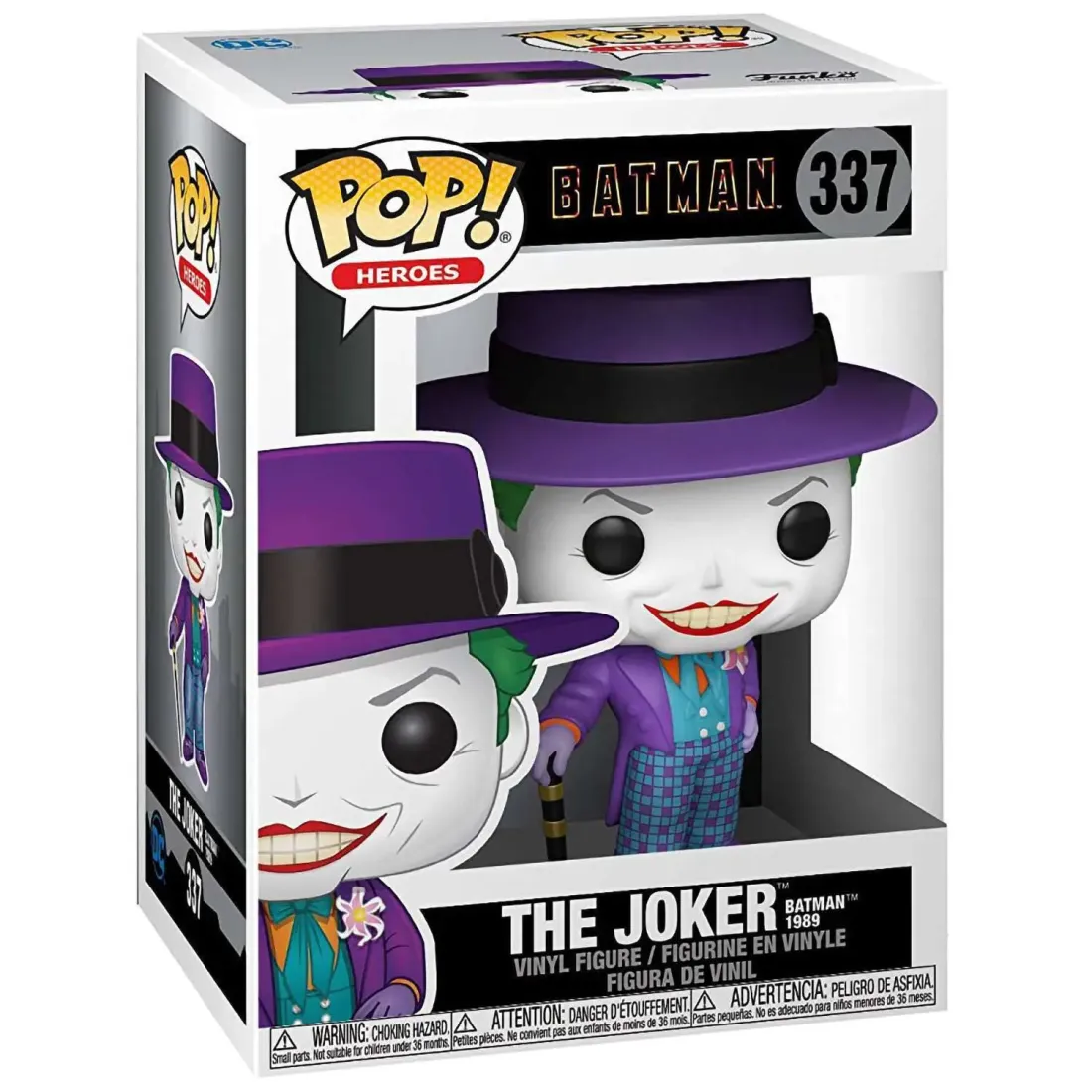 Фигурка Funko POP! Heroes DC Batman 1989 Joker w/Hat w/Chase (337) 47709