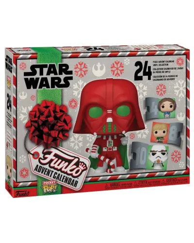 Набор подарочный Funko Advent Calendar Star Wars Holiday 2022 (Pkt POP) 24 фигурки 62090