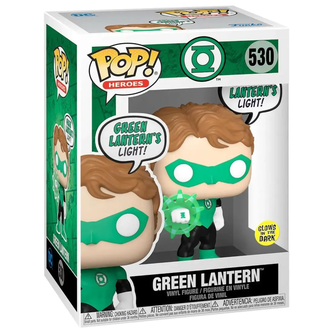 Фигурка Funko POP! Heroes DC Comics Green Lantern (Green Lantern's Light) (GW) (530) 82765