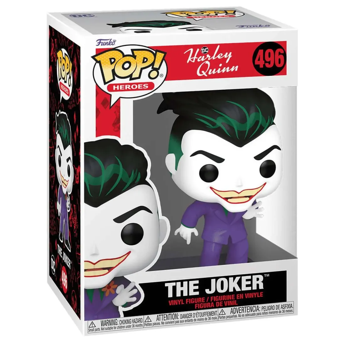 Фигурка Funko POP! Heroes DC Harley Quinn Animated Series The Joker (496) 75850