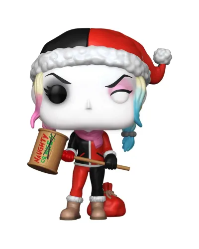 Фигурка Funko POP! Heroes DC Holiday '24 Harley Quinn (529) 80029