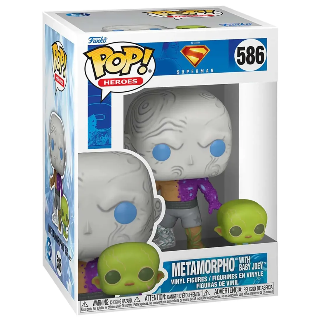 Фигурка Funko POP! Heroes DC Superman 2025 Metamorpho w/Baby Joey (586) 86646