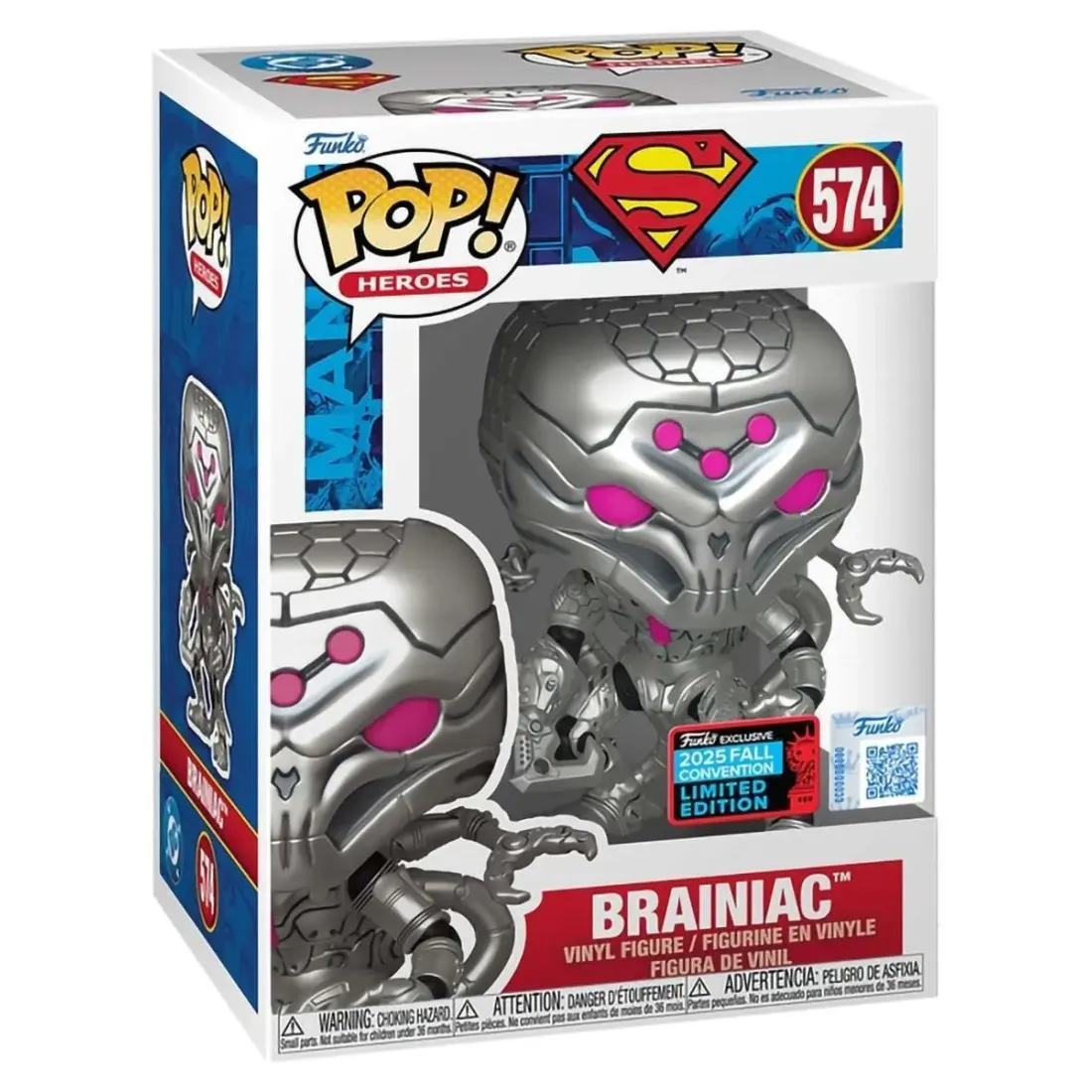 Фигурка Funko POP! Heroes DC Superman Brainiac NYCC25 (Exc) (574) 88121