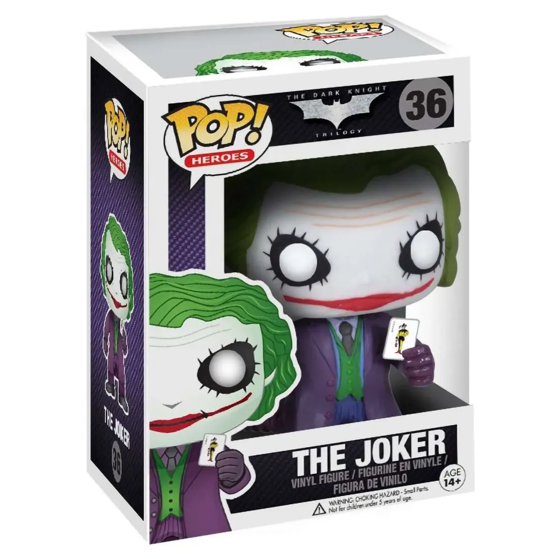 Фигурка Funko POP! Heroes DC The Dark Knight Trilogy Joker (36) 3372