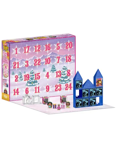 Набор подарочный Funko Bitty POP! Countdown Calendar Disney Princess (10 фиг/9 э/3 у/1 б/1 з) 87001