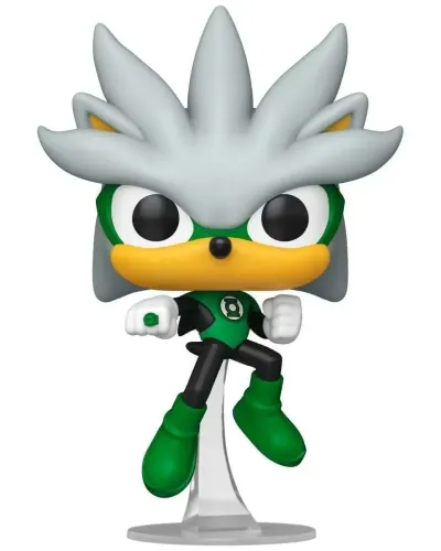 Фигурка Funko POP! Heroes DC х Sonic the Hedgehog Silver as the Green Lantern (592) 88904