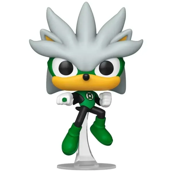 Фигурка Funko POP! Heroes DC х Sonic the Hedgehog Silver as the Green Lantern (592) 88904