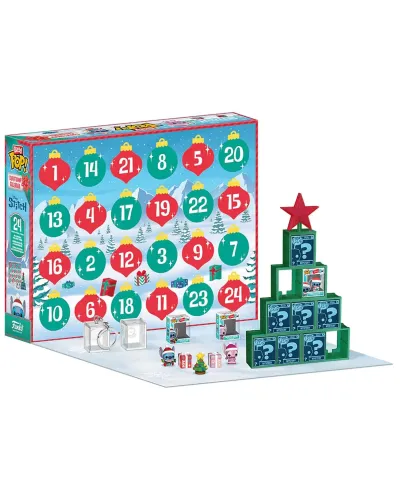 Набор подарочный Funko Bitty POP! Countdown Calendar Disney Stitch (10 фиг/7 э/3 у/2 б/2 з) 87002