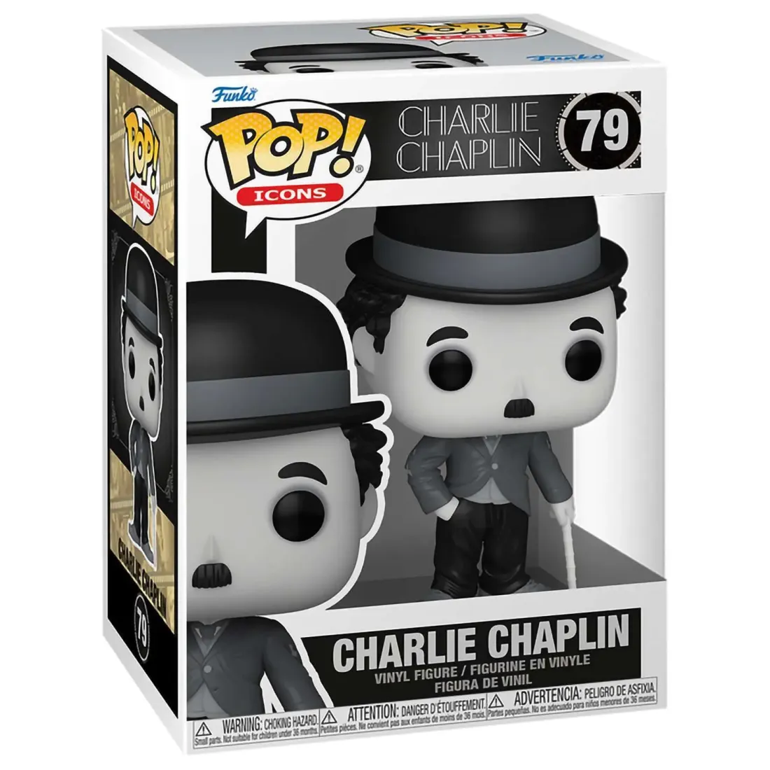 Фигурка Funko POP! Icons Charlie Chaplin Charlie Chaplin (79) 81015