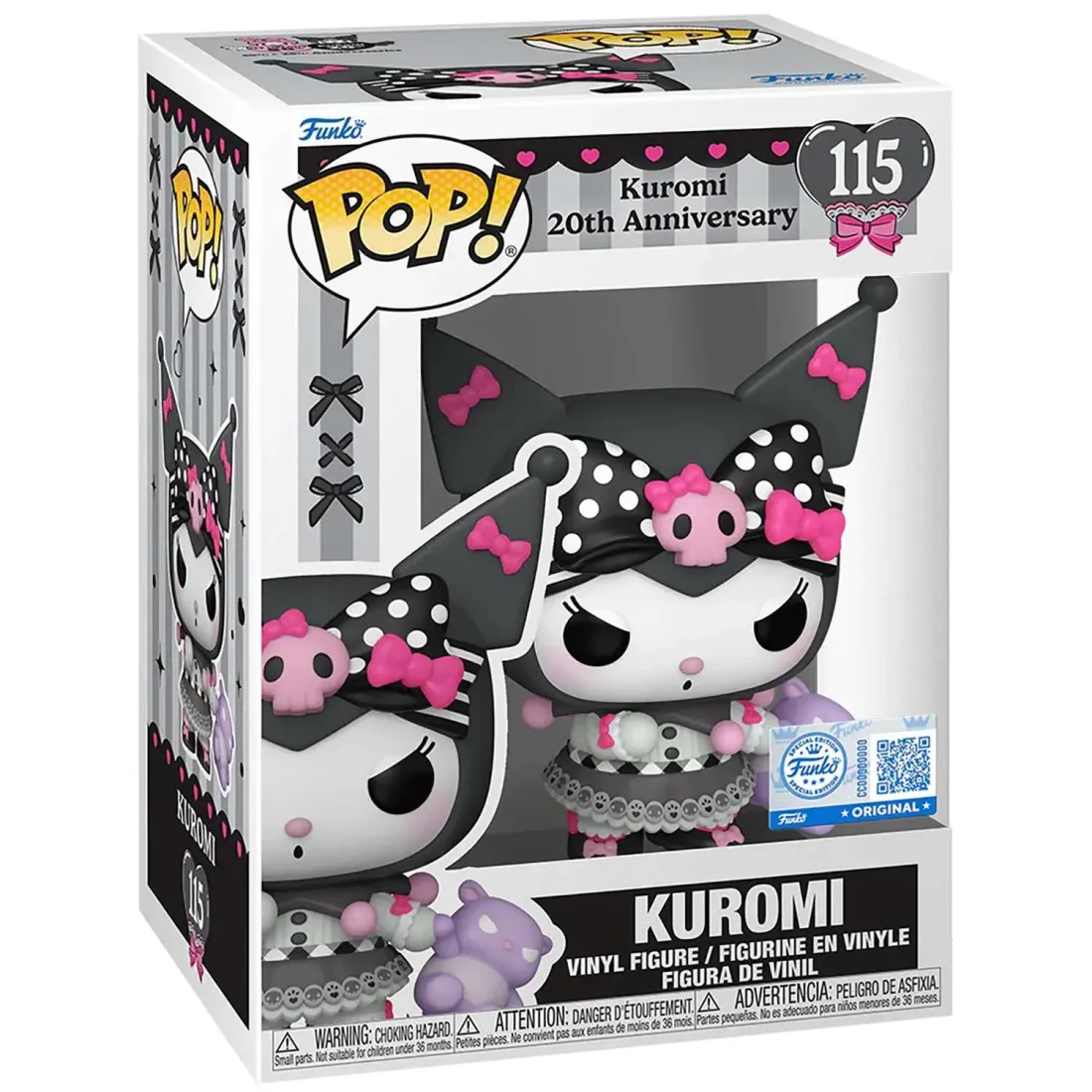 Фигурка Funko POP! Kuromi 20th Kuromi with Baku SS (Exc) (115) 88860