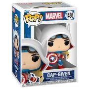 Фигурка Funko POP! Marvel Bobble Spider-Gwen Gwenverse Cap-Gwen (1486) 83724