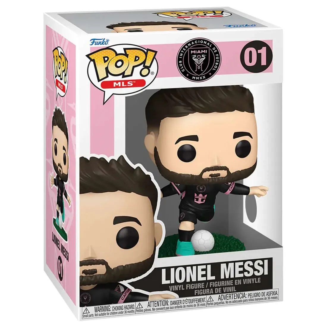 Фигурка Funko POP! MLS Inter Miami Lionel Messi (away) (01) 88617