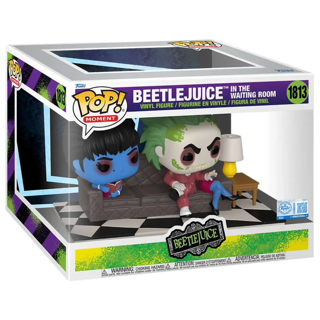 Фигурка Funko POP! Moment Beetlejuice Beetlejuice in the Waiting Room (Exc) (1813) 87196