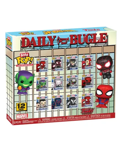 Набор подарочный Funko Bitty POP! Marvel Daily Bugle Spider-Man 12шт 88985