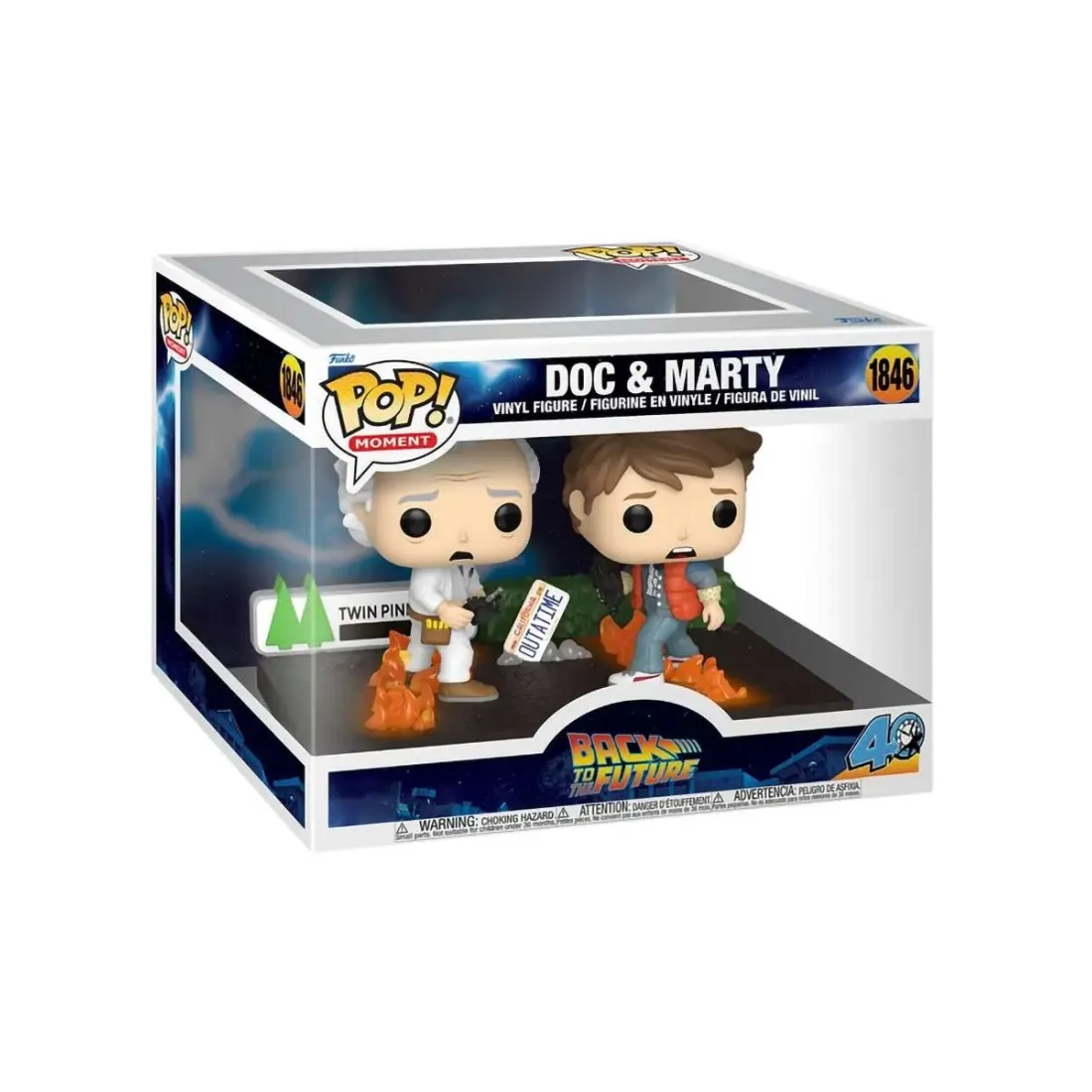 Фигурка Funko POP! Moment BTTF 40Th Doc & Marty (1846) 86448
