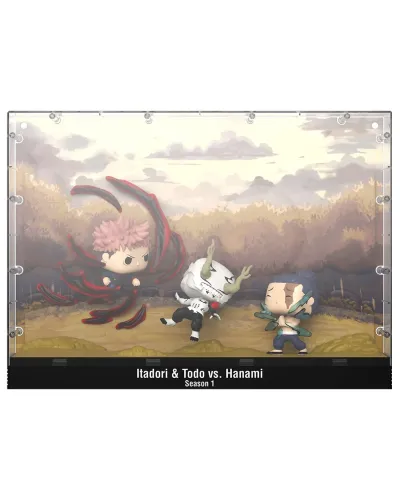 Фигурка Funko POP! Moment Jujutsu Kaisen Yuji Itadori & Aoi Todo vs Hanami S1 (06) 70265