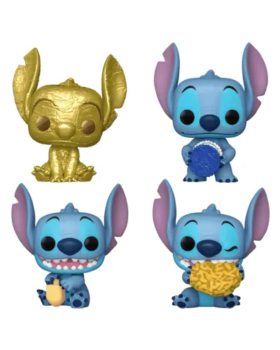 Набор подарочный Funko Pocket POP! Disney Lilo & Stitch Stitch Hanukkah Dreidel Box 4 фигурки 79952